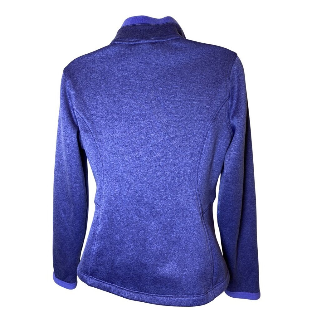 The North Face Womens Fleece Jacket S Purple Zip-Up, Small - Picture 3 of 12